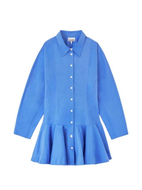 GANNI Ganni Women Organic Cotton Shirtdress