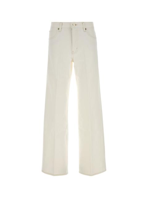 FRAME White denim The Stroll jeans