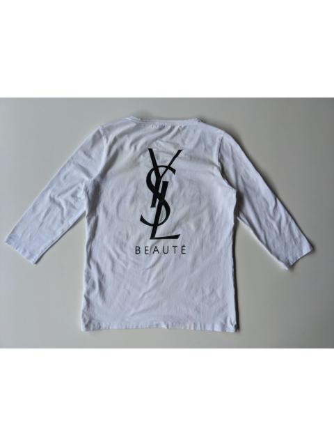 SAINT LAURENT Yves Saint Laurent Beaute big logo shirt