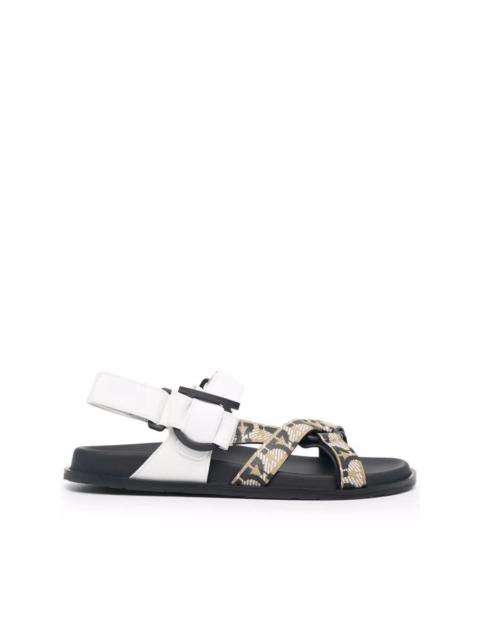 FERRAGAMO Ferragamo Open-Toe Buckled Sandals