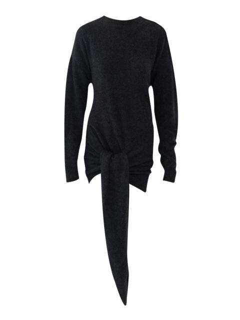 MAYGEL CORONEL Mistral Knit Cotton-Blend Mini Dress brown