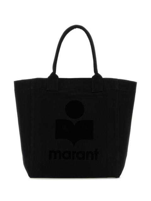 Isabel Marant Woman Black Cotton Yenky Shopping Bag