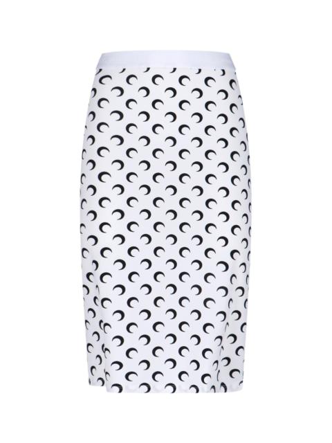 Marine Serre 'MOON' MIDI SKIRT