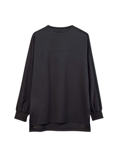 adidas Y-3 Mesh Stripes Long Sleeve Top 'Black' JL8309