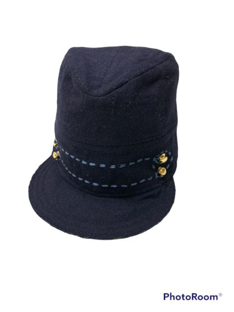 Other Designers Japanese Brand - CASSELINI KEPI HAT SASHIKO STITCHES