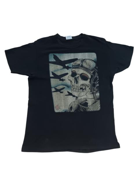 Other Designers VINTAGE BLACK MARKET ART SKULL PARODY SHIRT