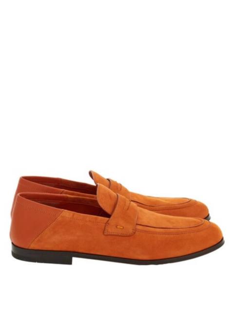 FERRAGAMO Ferragamo Mvit Penny Loafers, Size 9 E