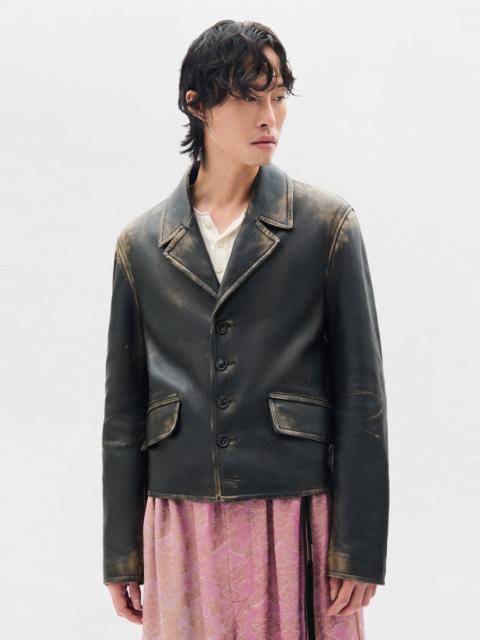 Ann Demeulemeester Malik Fitted Boxy Blouson