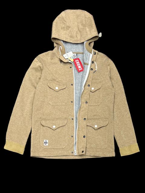 Other Designers Chums - VTG CHUMS MULTIPOCKET FLEECE HOODIE JACKET (NOS) WITH TAG