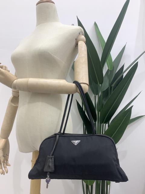 Black Authentic Prada Nylon Handbag