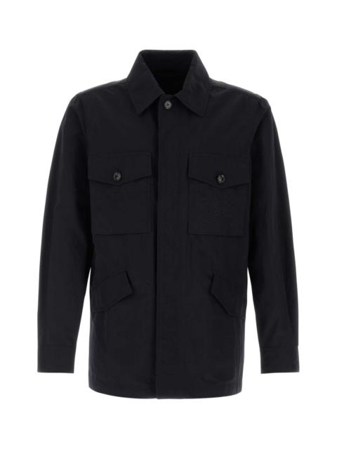 Burberry Burberry Men Midnight Blue Nylon Jacket