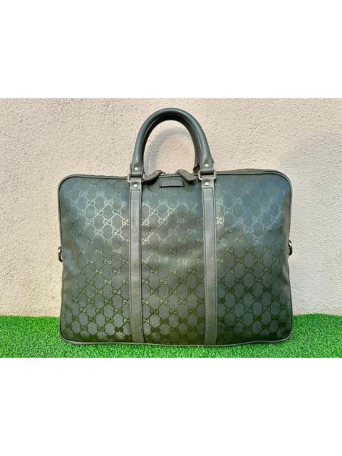 GUCCI Authentic Gucci GG Imprime Medium Briefcase