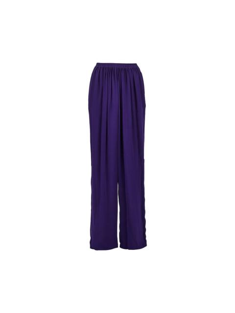 Alaïa Alaia Women Elasticated Waist Cady Pants