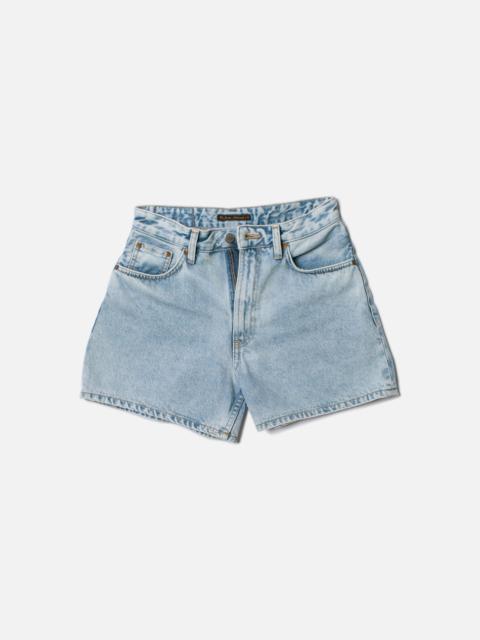 Nudie Jeans Maeve Shorts Sunny Blue