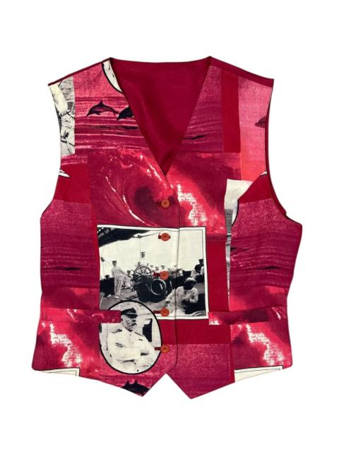 Other Designers Christian Dior Monsieur - Christian Dior Sport Old Printed Vest