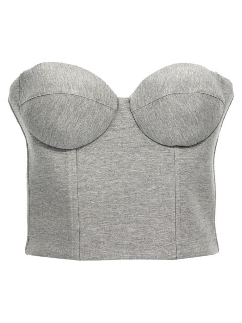 Other Designers Giuseppe Di Morabito Women Top Cropped Bustier