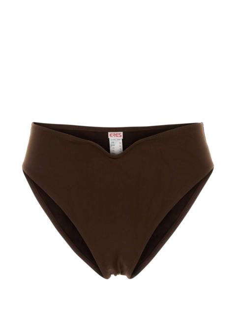 ERES Eres Women Eres Women Brown Stretch Nylon Prestance Bikini Bottom