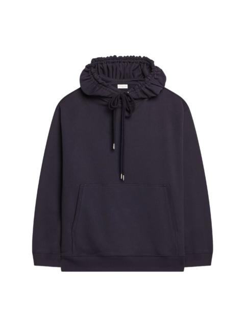 drawstring cotton hoodie