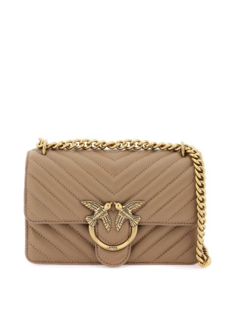 PINKO MINI LOVE BAG ONE CHEVRON