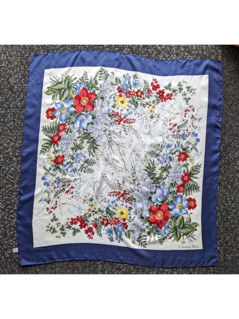 Other Designers Christian Dior Monsieur - Vintage Christian Dior scarves floral motif