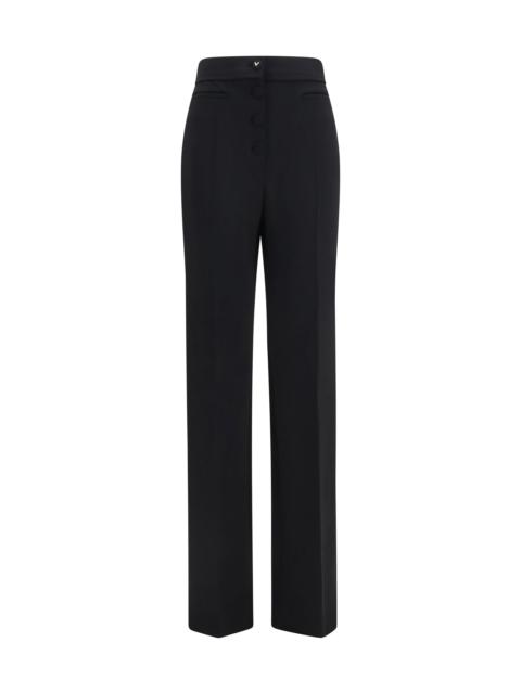 Valentino Valentino Wool Flare Pants Black Women