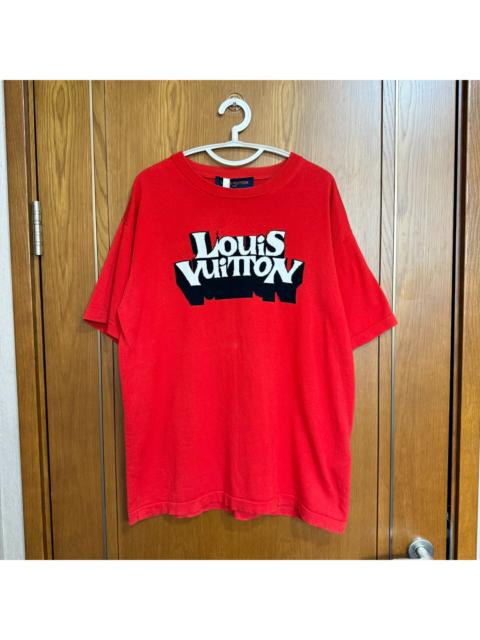 Louis Vuitton Louis Vuitton Chest Logo Knit Short Sleeve Top