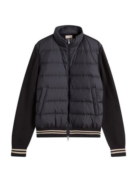 Moncler Moncler Hybrid Zip Through Jacket