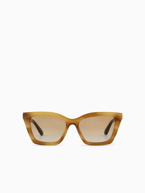 EMPORIO ARMANI WOMEN’S BUTTERFLY SUNGLASSES