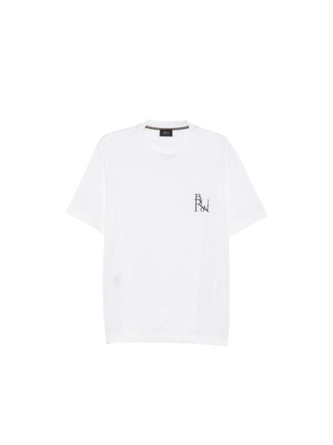 Brioni Brioni White T-Shirts & Vests - T-Shirts Men