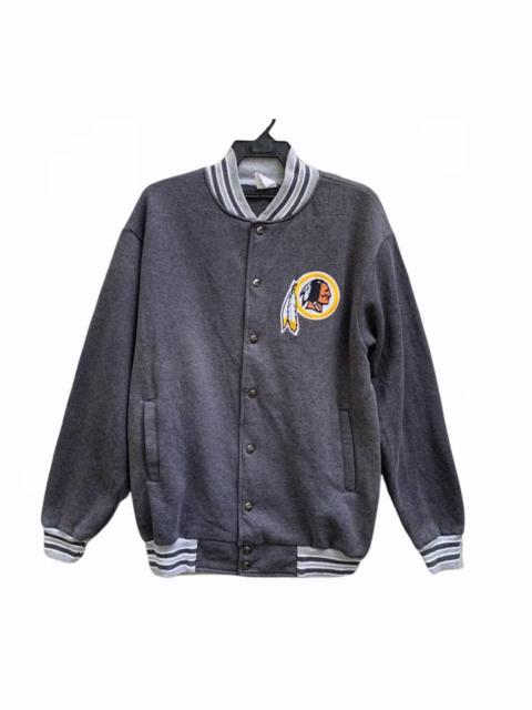 Majestic Indians 2/Blend Material Varsity Jacket
