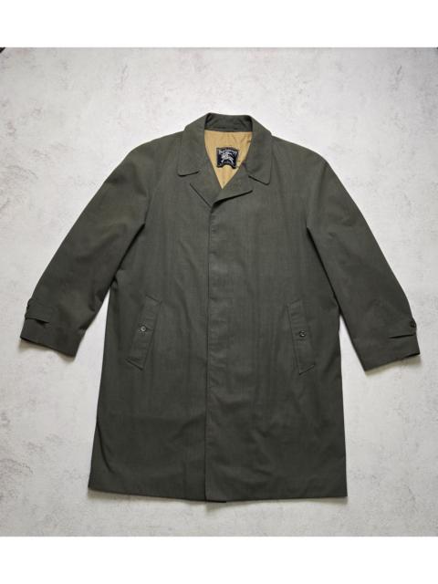Burberry Vintage Burberrys Mac Coat Men’s 42R L Olive Green Balmacaan
