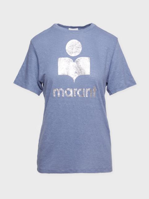 Isabel Marant Étoile T-Shirt Zewel Light blue