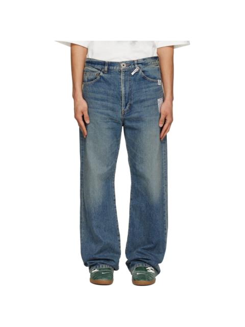 Maison MIHARAYASUHIRO Blue Flared Jeans