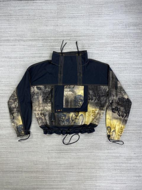 Other Designers Japanese Brand × Vintage - Vintage EASE Anorak In Coated Rare Graphics Printed Jacket