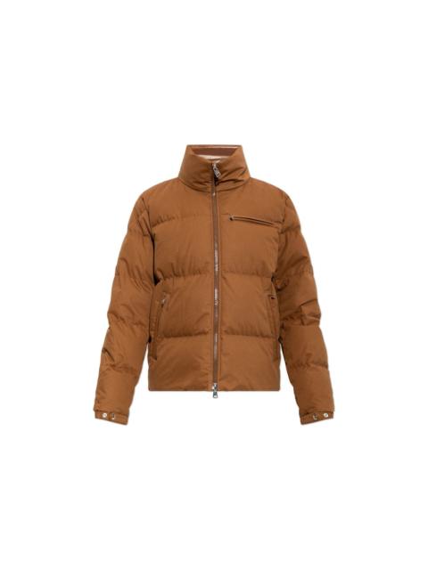Moncler MONCLER $2670 Isenviel Light Brown Cotton Poplin Down Jacket