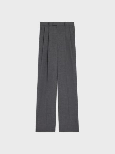CELINE jazz trousers IN mohair wool