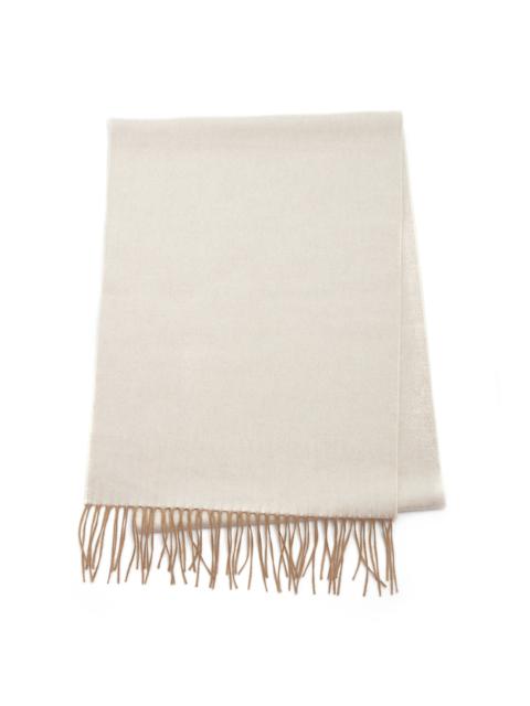 GABRIELA HEARST Blaine Scarf in Ivory Melange Silk Cashmere