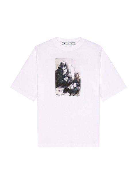 Off-White Off-White Mirko Artist Short-Sleeve Skate Tee 'White/Black'