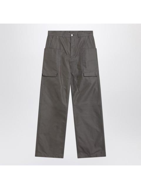 Rick Owens Rick Owens Dust-Colored Cotton-Blend Trousers Men