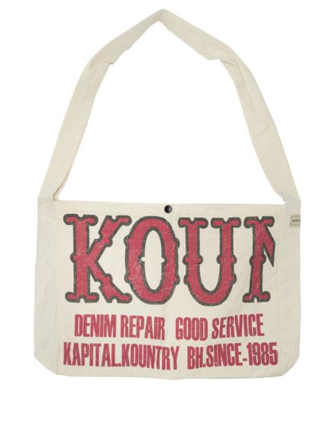 Kapital Kapital Kountry Factory Book Bag Beige Men