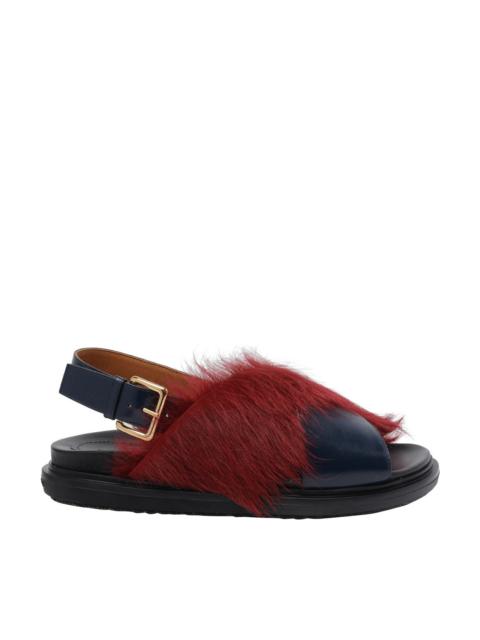 Marni Marni Women Fussbett Sandals With Long Hair