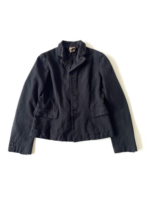 Black Comme Des Garcons Tailored Jackrt AD2008