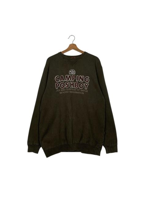 Other Designers Japanese Brand - Posh Boy Camping Crewneck Sweatshirt