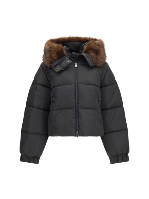 PINKO Pinko Godetia Padded Down Jacket Brown Women