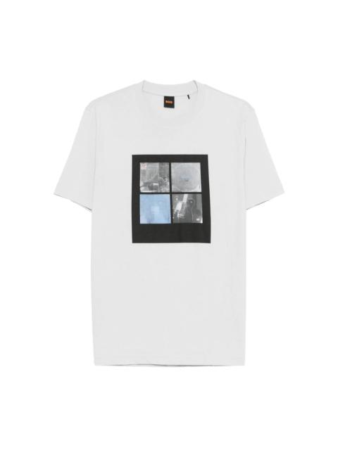 BOSS Boss Grey T-Shirts & Vests - T-Shirts Men