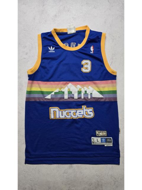 adidas Denver Nuggets Iverson #3 Hardwood Classics Sewn Jersey