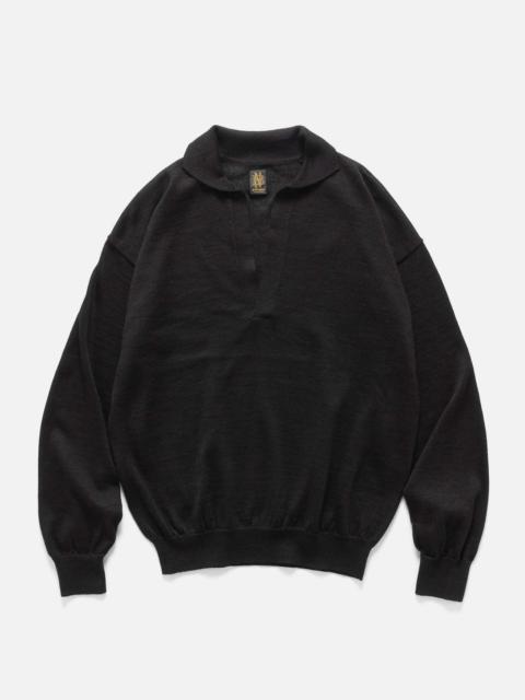 BATONER Ramie Wool Skipper Black