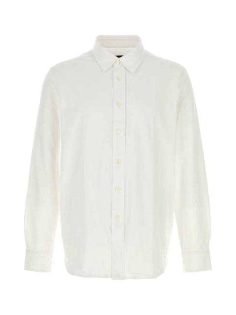 Brioni Brioni Men White Cotton Shirt