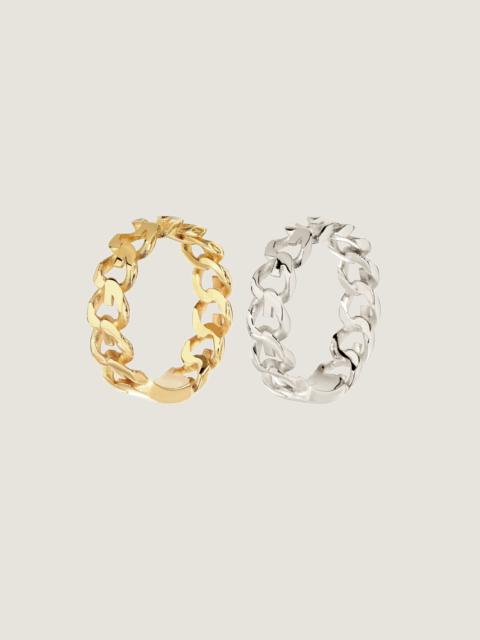 Givenchy G CHAIN RING SET IN METAL