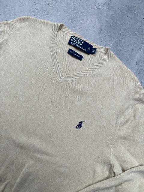 Polo Ralph Lauren Vintage Polo Ralph Lauren V-Neck Sweater Small Logo Pony y2k